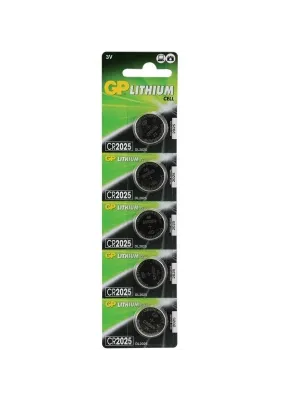 Gp Cr2025 3 V Lityum 5li Para Pil