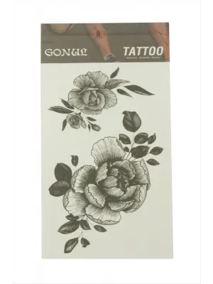 Gül Tattoo Dövme Sticker