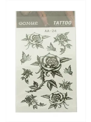 Gül Tattoo Dövme Sticker