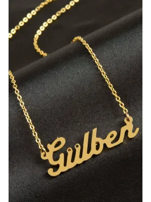 Gülben isimli kolye (Kişiye Özel)