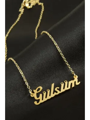 Gülsüm İsimli Kolye (Kişiye Özel)