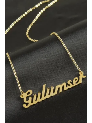 Gülümser isimli kolye (Kişiye Özel)