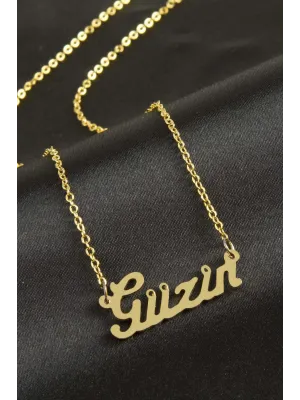 Güzin isimli kolye (Kişiye Özel)