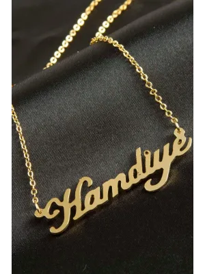 Hamdiye İsimli Kolye (Kişiye Özel)