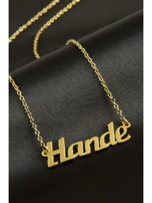 Hande isimli kolye (Kişiye Özel)