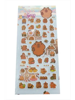 Happy Kabartmalı Sticker