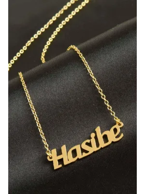 Hasibe isimli kolye (Kişiye Özel)