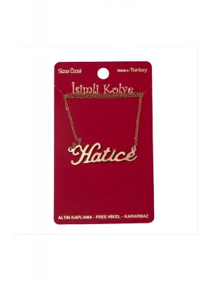 Hatice isimli kolye (Kişiye Özel)