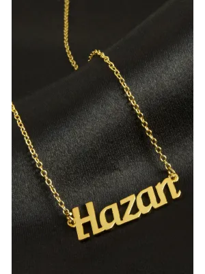 Hazan isimli kolye (Kişiye Özel)
