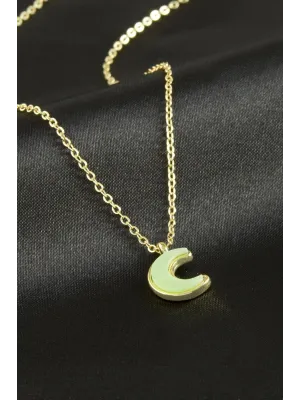 Hilal Polyester Kolye