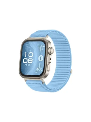 Huawei Fit 4 Braid Kordon (saat Değildir) - Açık Mavi