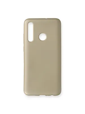 Huawei Honor 20 Lite Kılıf First Silikon - Gold