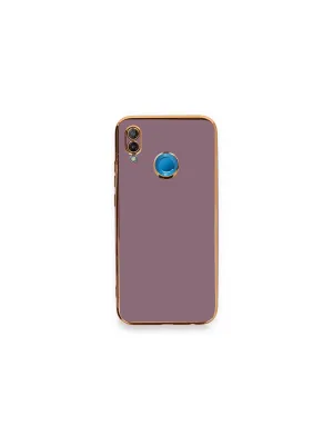 Huawei P20 Lite Kılıf Volet Silikon - Mor