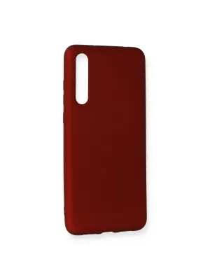 Huawei P20 Pro Kılıf First Silikon - Bordo