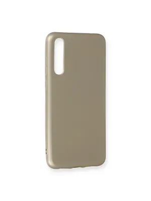 Huawei P20 Pro Kılıf First Silikon - Gold