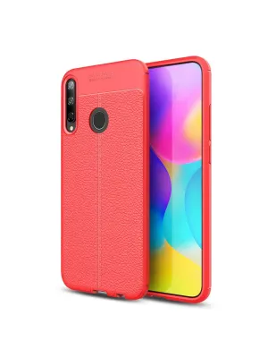 Huawei P40 Lite E Kılıf Auto Focus Kapak - Kırmızı