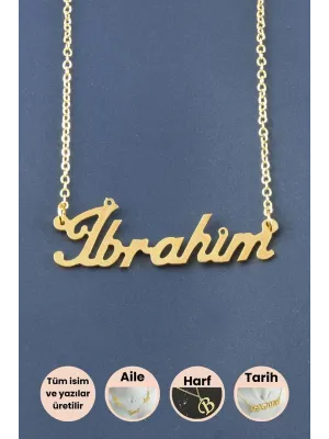 İbrahim İsimli Kolye