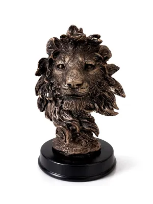 13x9 cm Polyester Aslan Büstü