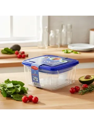 3lü Kare Saklama Kabı Seti