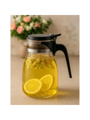 900 ml Süzgeçli Cam Sürahi