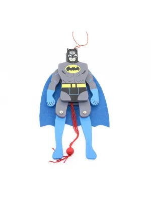 Ahşap Sallanan Batman Figürü