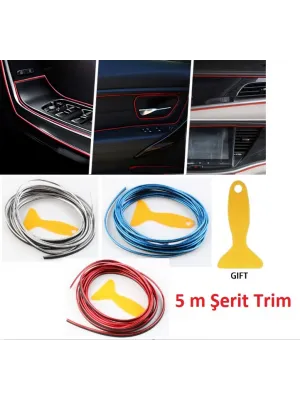 Araba Dekorasyon 5 Metre Şerit Trim