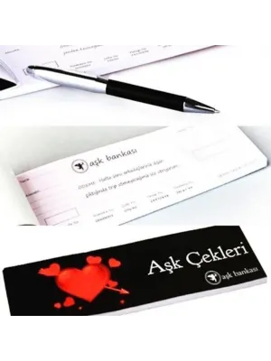 Aşk Çeki Sevgili İlginç Hediye Sevgililer Gününe Özel