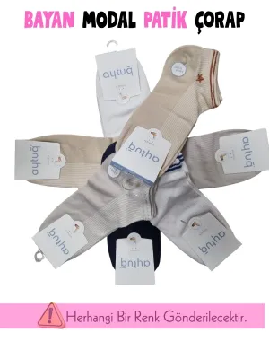 ieg™ Aytuğ 33285 Kadın Modal Patik Çorap
