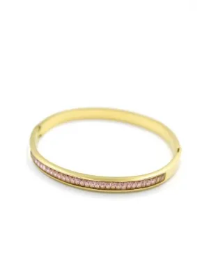 IEG - Baget Taşlı Bilezik - Pembe