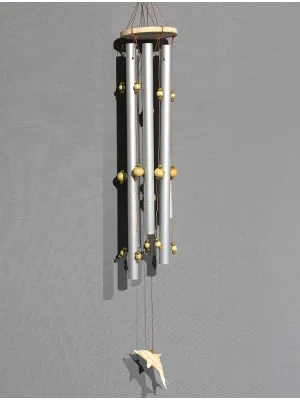 Boncuklu Metal Rüzgar Çanı Model 2