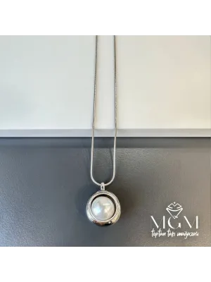 IEG - Çelik İncili Kolye