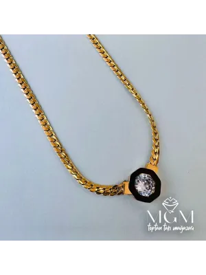 IEG - Çelik Kolye Gold