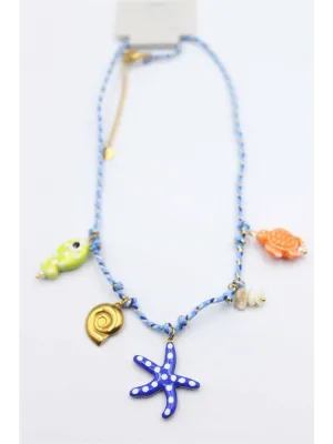 IEG - Charm Deniz Kolye - Mavi