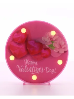 Dekoratif  3D Led Lamba Valentines Day Led Lamba