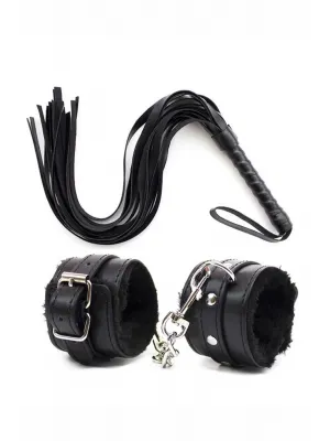 ieg™ Deri Bileklik Kırbaç Harness Set