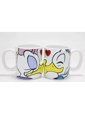 Donald Ve Daisy Duck Çift Kupa Bardak Seti