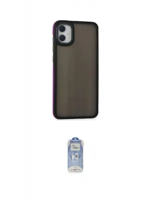ieg™ Galaxy A05 Kılıf Eksen Işık - Siyah Joko Magic 5D Cam