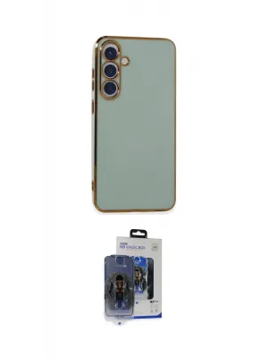 ieg™ Galaxy S24 Plus Kılıf Yankı Serisi - Siyah Vanessa Magic Cam