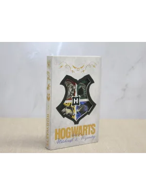 Harry Potter Hogwarts Amblemli Deri Defter
