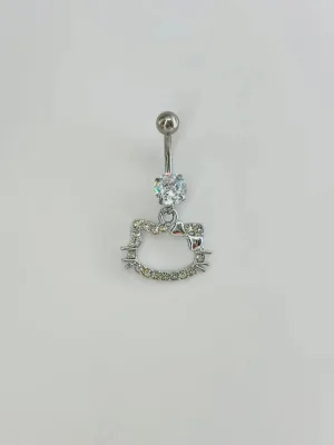 IEG - Hello Kıtty Detaylı Göbek Piercing