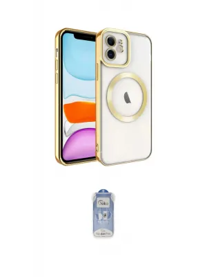 ieg™ iPhone 11 Kılıf Nova Işık Özel Seri - Siyah Joko Magic 5D Cam