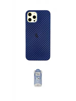 ieg™ iPhone 12 Pro Max Kılıf Nova Çizgi - Siyah Joko Magic 5D Cam