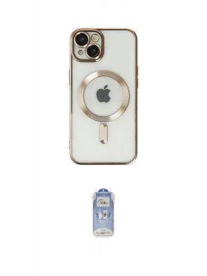 ieg™ iPhone 14 Kılıf Nova Işık Özel Seri - Siyah Joko Magic 5D Cam