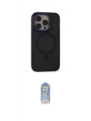 ieg™ iPhone 14 Pro Kılıf Ahenk Form Serisi - Siyah Joko Magic 5D Cam