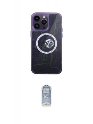 ieg™ iPhone 14 Pro Kılıf İz Form - Siyah Joko Magic 5D Cam