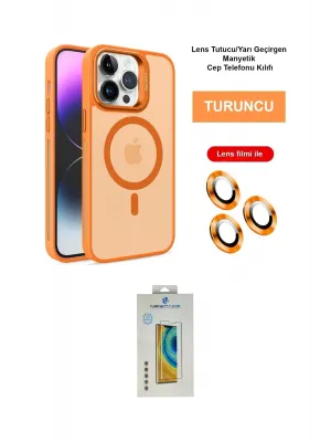 ieg™ iPhone 14 Pro Max Kılıf Akış Form - Siyah Polymer Nano Ekran Koruyucu