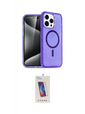 ieg™ iPhone 14 Pro Max Kılıf Nova Asil Prime - Siyah Joko 5D Cam
