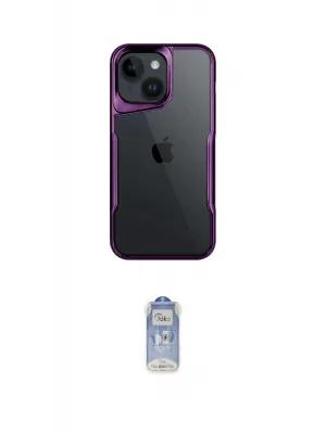 ieg™ iPhone 15 Kılıf Akış Çizgi Koleksiyonu - Siyah Joko Magic 5D Cam