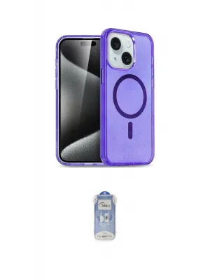 ieg™ iPhone 15 Kılıf Nova Asil Prime - Siyah Joko Magic 5D Cam