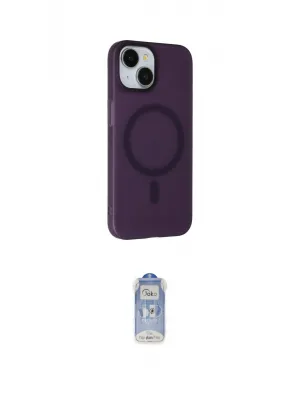 ieg™ iPhone 15 Plus Kılıf Çekirdek Modern Prime - Siyah Joko Magic 5D Cam